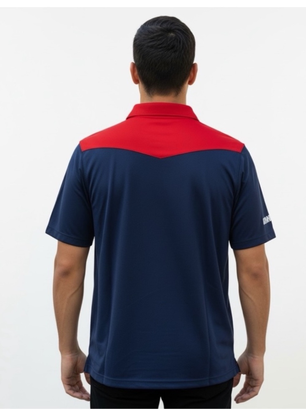Reebok NHL New York Rangers Center Ice Statement Performance Polo Navy Red L - Picture 2 of 10